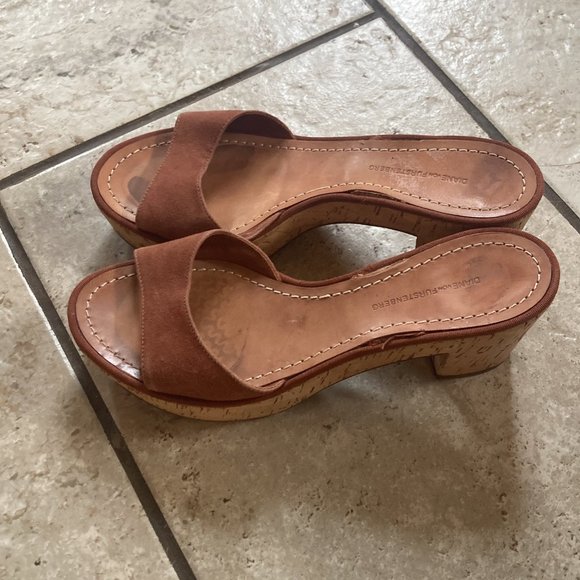 diane‎ von furstenberg wedge heels - Picture 1 of 3